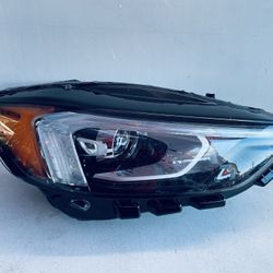 2019-2024 FORD EDGE RIGHT PASSENGER SIDE HEADLIGHT LED NON AFS OEM CHROME