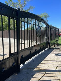 Metal Wood Fence And Gates