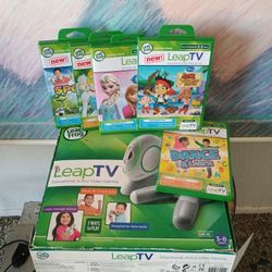LeapTV System + Games