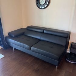Leather Couch 