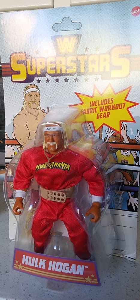 Hulk Hogan Superstars WWF WWE figure