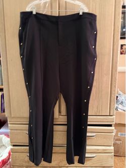 New decorative pants with buttons down both side of legs. Size XXL