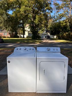 Super capacity washer and dryer set