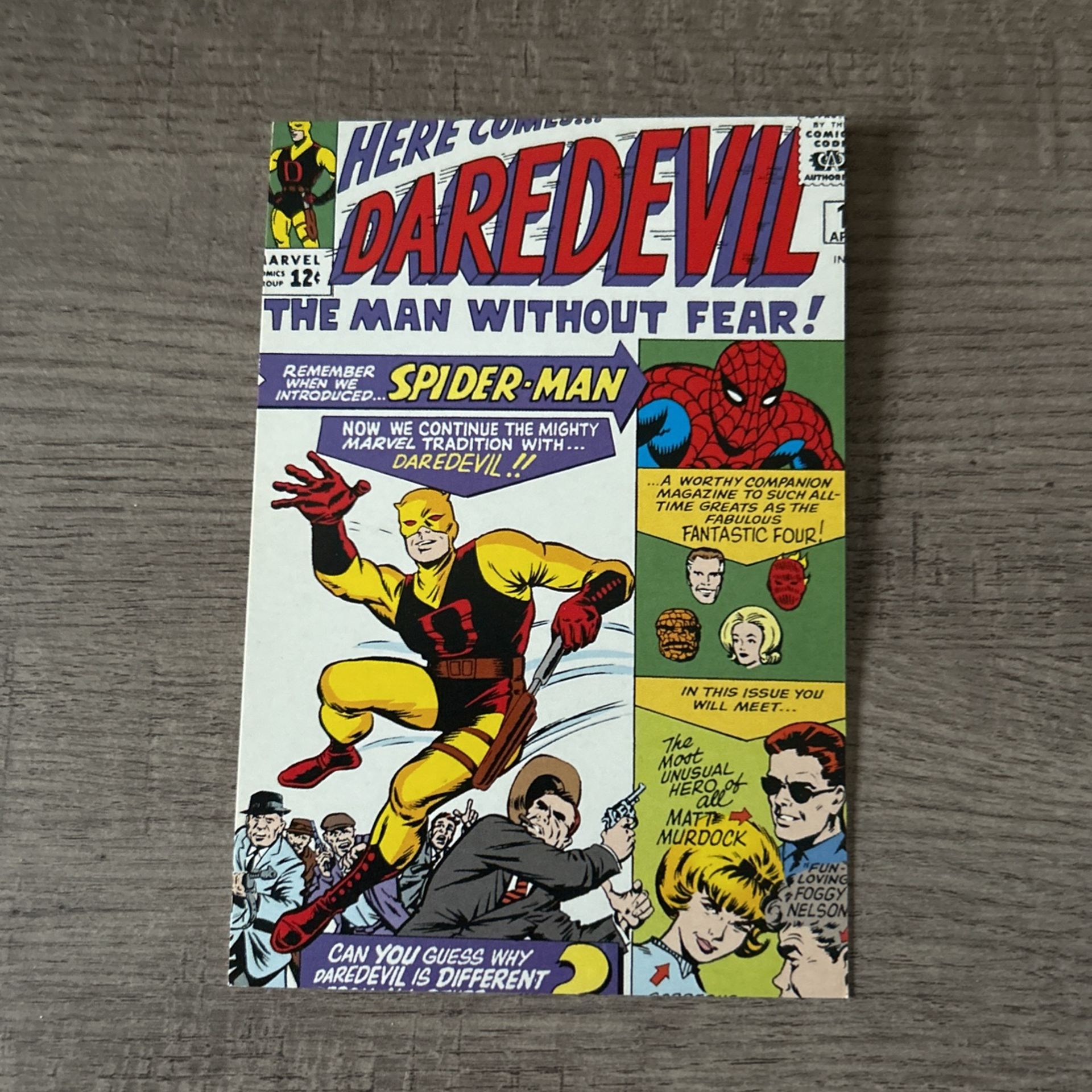 Dared Devil Post Card