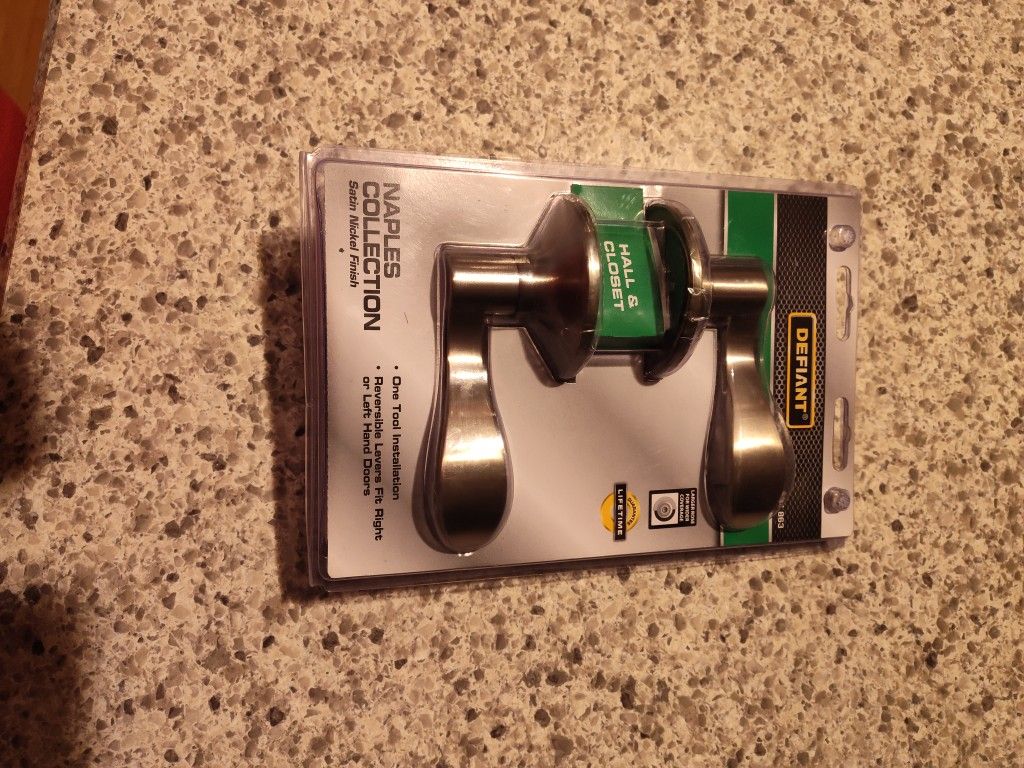 Defiant Hall And Closet Door Handle