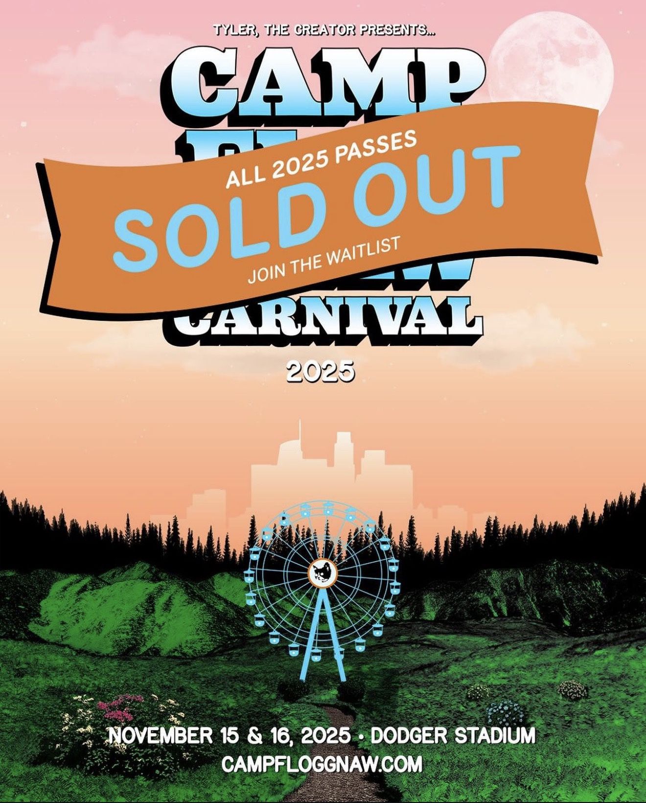 Camp Flog Gnaw 2025 2-Day VIP Ticket