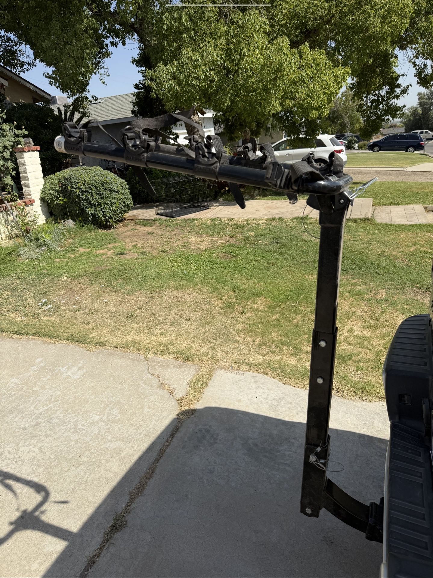 Alan bike rack holds up to four bikes