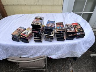 Lot of 40 John Wayne VHS Tapes Movies