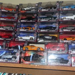Fast and furious Car Collection