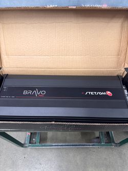 Stetsom BRAVO FULL 12K Digital Full-Range Amplifier Mono 1 Channel Class D 12000 Watts RMS