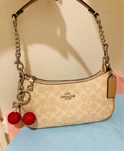 Coach Signature Canvas Shoulder Bag