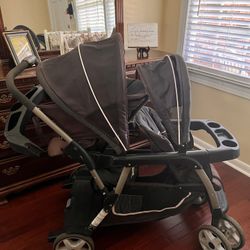 Graco Click Connect Double Stroller 