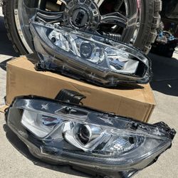 Honda Civic Headlights 16-2021 New