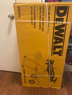 Dewalt rolling chop saw stand