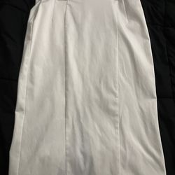 7th Ave NY & Comp white pencil skirt