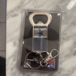 DALLAS COWBOYS BOTTLE OPENER KEYCHAIN
