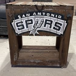 Seasoned Wooden Ice Chest