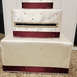 Wedding And Quinceañera Cards Cake Box
