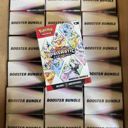 Pokémon Prismatic Evolutions Booster Bundle