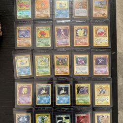 Pokemon Holos from base set, jungle, fossil and others