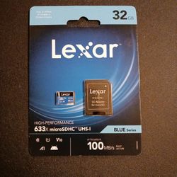 Lexar32 GB Micro Memory card  $15