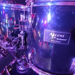 ACCENT 5-Piece Drum Set, Black