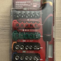 Husky 55 Piece Ratchet And Bit Driver Set