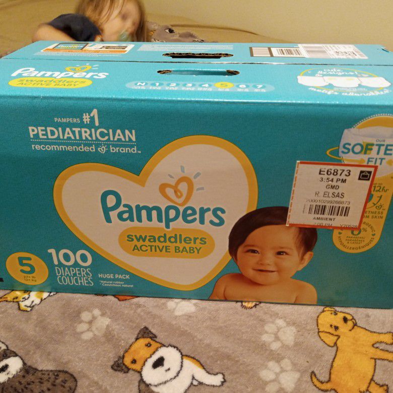 Brand New Never Used Still Sealed Pampers Size 5