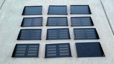 19” 1RU Rack Shelves