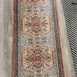 Orange Runner/ Rug 