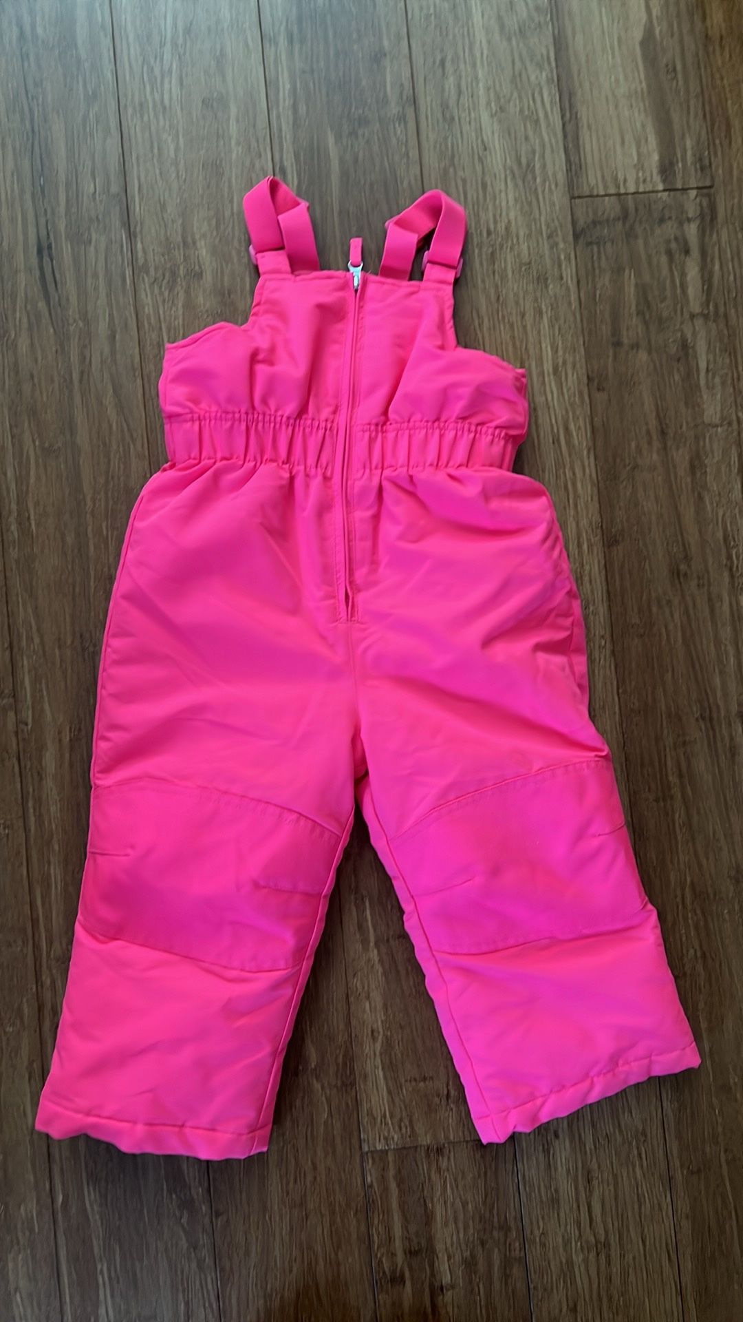 Toddler Girl Snow Bib Size 3T