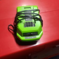 Greenworks 40V Lithium charger 