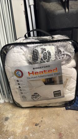 Biddeford Heated Quilted Mattress Pad Queen