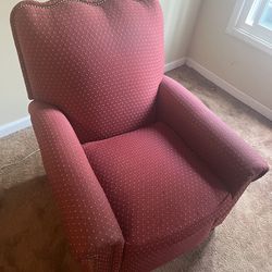 Free Recliner and cabinet
