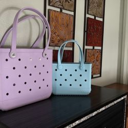 Blue Light BOGG Bag small And light Purple Medium Size BOGG Bag 