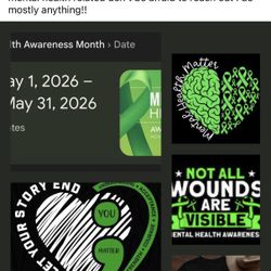 Mental Health Awareness (Tshirts)