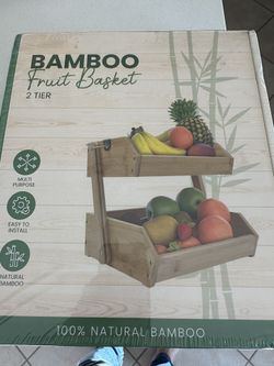 Bamboo Fruit Basket 