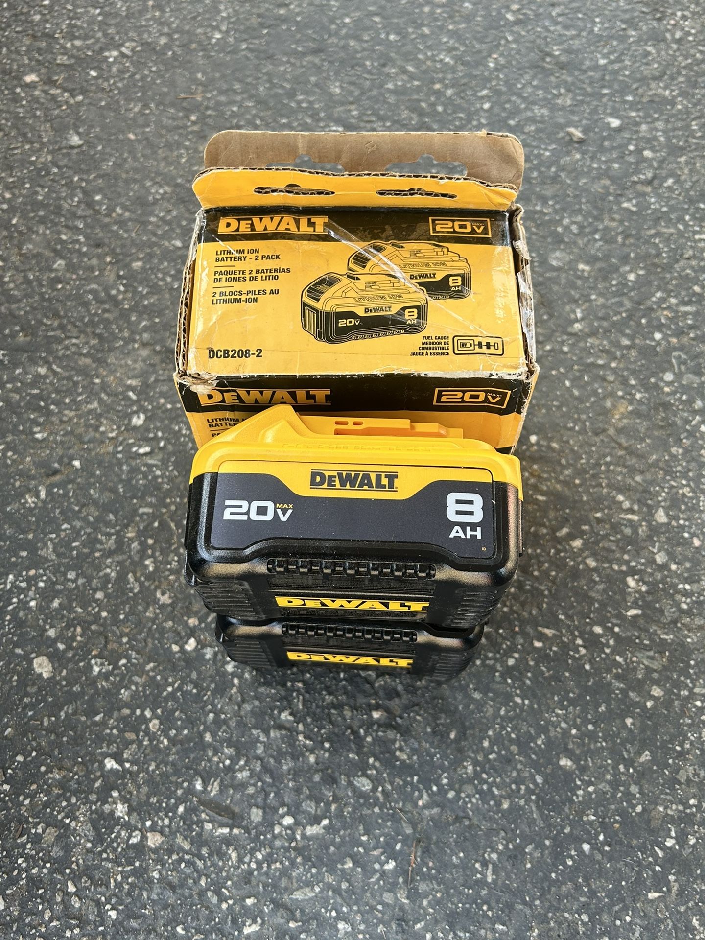 DeWalt 20v 8.0 AH LITHIUM ION