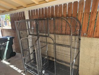 Big double dividing cage