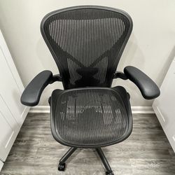 Herman Miller Aeron size B fully loaded with Posture-fit attachment