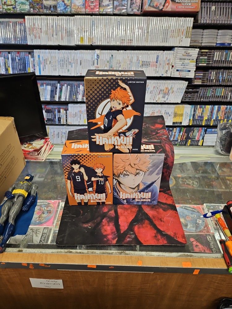 Haikyu Haikyuu 1st Season 1 ,2,3 Complete Collection Limited Premium Edition Box Set