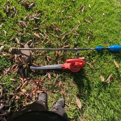 String Weed Eater And Leaf Blower