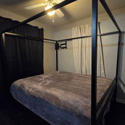 Queen Sized Canopy Bed