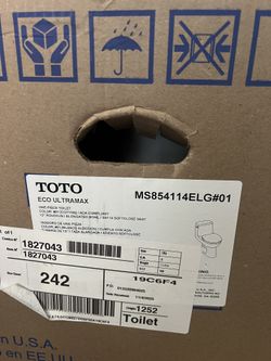 TOTO Eco UltraMax 1 Piece Elongated Toilet