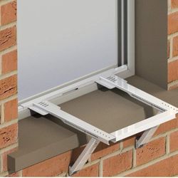 Universal Window Air Conditioner Support Bracket No Drilling,No Tools, Heavy-Duty Window AC Bracket