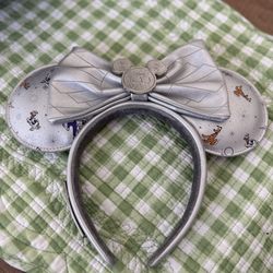 Loungefly Disney Parks 100 Year Silver Minnie Mouse Ears