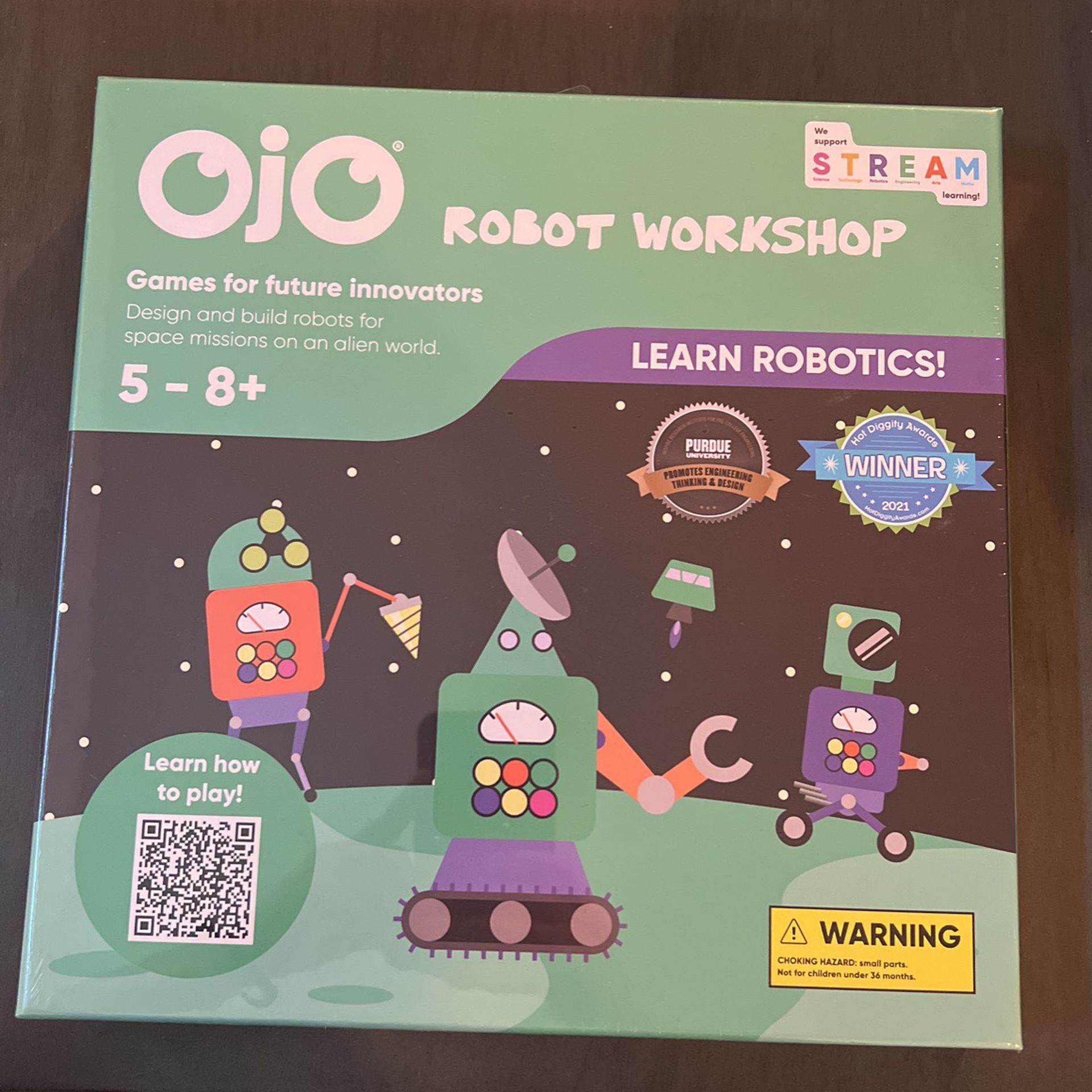 Robot Workshop Kids Educational Game 5-8+