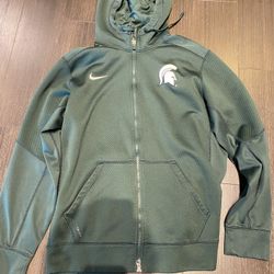 Nike Therma-Fit Michigan State Spartans Men's Zip Up Hoodie