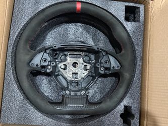 C7 competition suede steering wheel