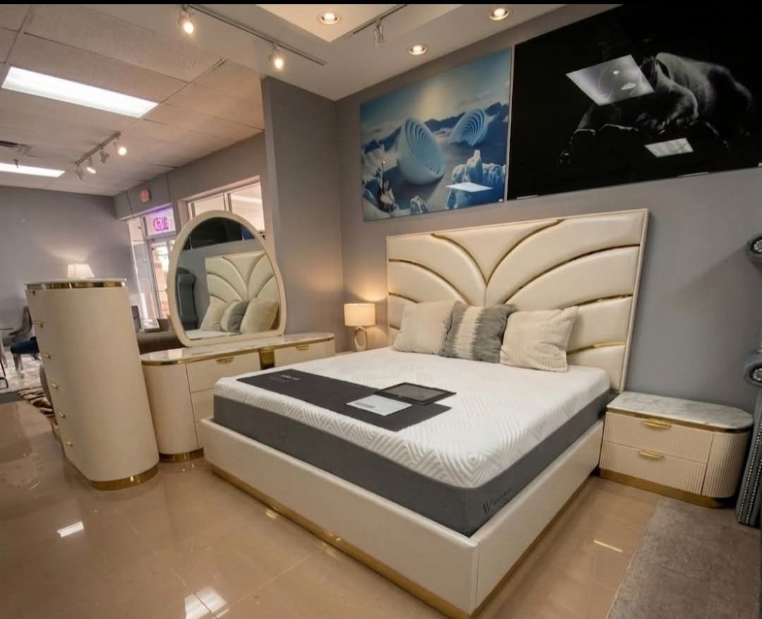 Bedroom set. New in box. Financing available